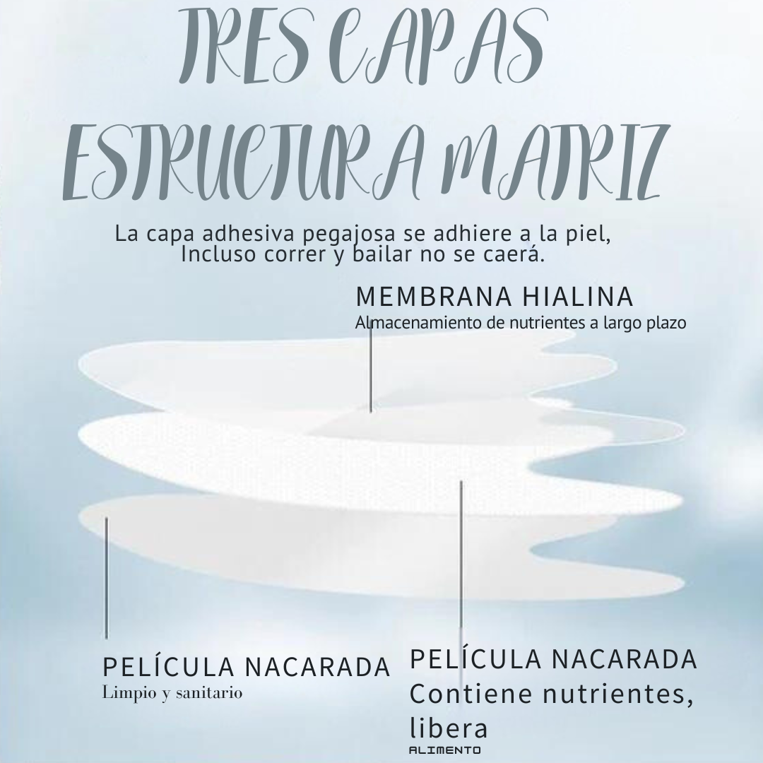5 pares de adhesivos antiarrugas y antienvejecimiento