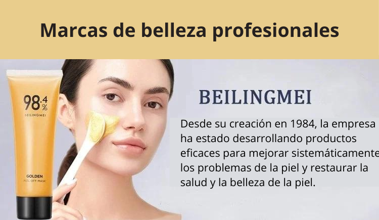 GoldenBeauty - Mascarilla exfoliante de oro | Piel joven en 28 días