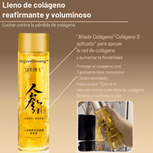RejuveGinseng™ Esencia Antienvejecimiento de Ginseng | Adiós arrugas en 28 días