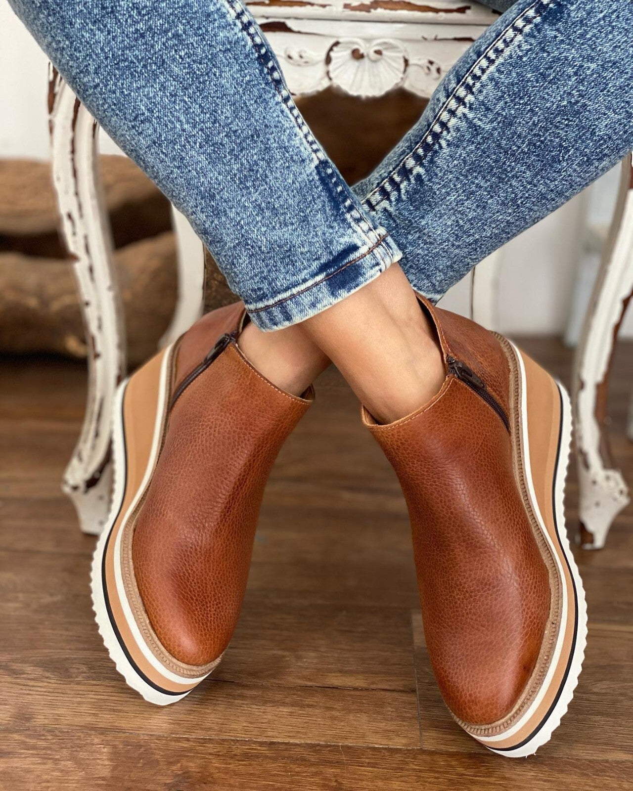 Zapatos Carmen - fabricadas en cuero